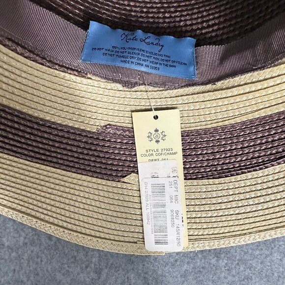 Kate Landry Hat: Coffee and Champagne Colored Hat (Kentucky Derby Style!) main image 5
